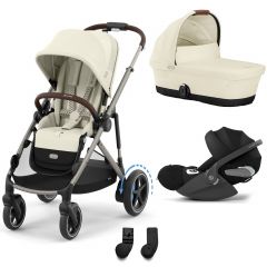 Trio e-Gazelle S + nacelle + Cloud T i-Size