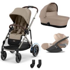 Trio e-Gazelle S + nacelle + Cloud T i-Size