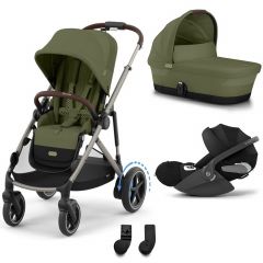 Trio e-Gazelle S + nacelle + Cloud T i-Size