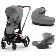 Trio e-Priam 2 + Nacelle de Luxe + Cloud T i-Size