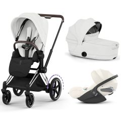 Trio e-Priam 3 + nacelle pliable + Cloud T i-Size