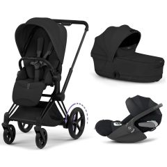 Trio e-Priam 3 + nacelle pliable + Cloud T i-Size