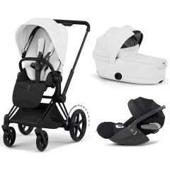 Trio e-Priam 3 + nacelle pliable + Cloud T i-Size