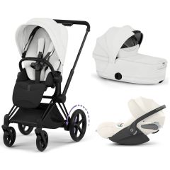 Trio e-Priam 3 + nacelle pliable + Cloud T i-Size