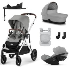 Trio Gazelle S 2 + nacelle + Cloud G i-Size + Base G + porte-bébé Amya