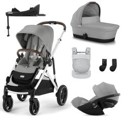 Trio Gazelle S 2 + nacelle + Cloud G3 i-Size + Base G3 + porte-bébé Amya