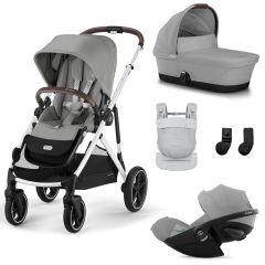 Trio Gazelle S 2 + nacelle + Cloud G3 i-Size + porte-bébé Amya