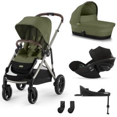 Trio Gazelle S 2 + nacelle + Cloud G i-Size + Base G