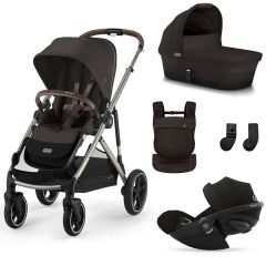 Trio Gazelle S 2 + nacelle + Cloud G i-Size + porte-bébé Amya
