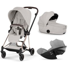 Trio Mios 4 + nacelle pliable + Cloud G i-Size
