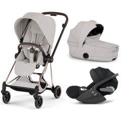 Trio Mios 4 + nacelle pliable + Cloud T i-Size