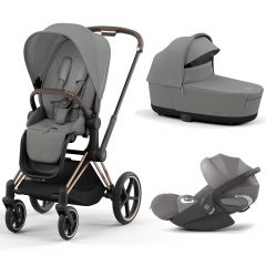 Trio Priam 4 + Nacelle de Luxe + Cloud T i-Size