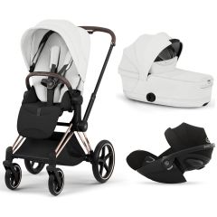 Trio Priam 5 + nacelle pliable + Cloud G i-Size