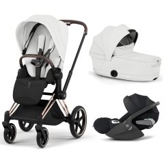 Trio Priam 5 + nacelle pliable + Cloud T i-Size
