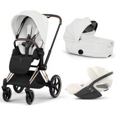 Trio Priam 5 + nacelle pliable + Cloud T i-Size