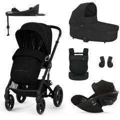 Trio Talos S Lux 3 + nacelle S Lux + Cloud G i-Size + Base G + porte-bébé Amya