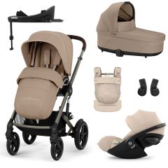 Trio Talos S Lux 3 + nacelle S Lux + Cloud G3 i-Size + Base G3 + porte-bébé Amya