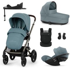 Trio Talos S Lux 3 + nacelle S Lux + Cloud G i-Size + Base G + porte-bébé Amya