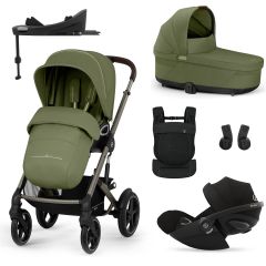 Trio Talos S Lux 3 + nacelle S Lux + Cloud G i-Size + Base G + porte-bébé Amya
