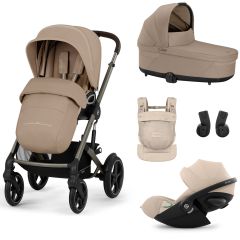 Trio Talos S Lux 3 + nacelle S Lux + Cloud G3 i-Size + porte-bébé Amya