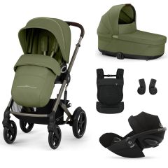 Trio Talos S Lux 3 + nacelle S Lux + Cloud G i-Size + porte-bébé Amya