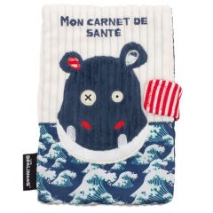 Protège carnet de santé Hippipos L'Hippopotame