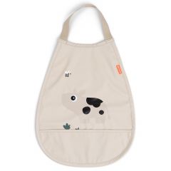 Bavoir à élastique