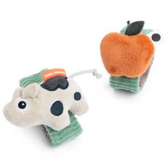 Lot de 2 bracelets hochets