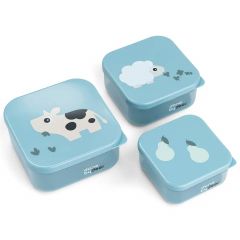 Set de 3 boîtes à snacks