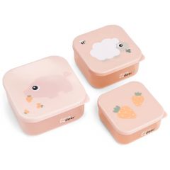 Set de 3 boîtes à snacks