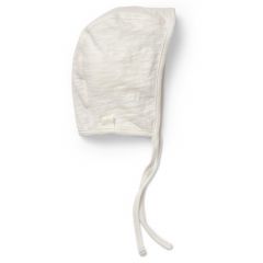 Bonnet nouveau-né avec attaches 3-6m