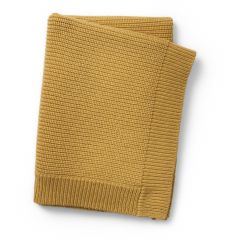 Couverture en laine tricotée