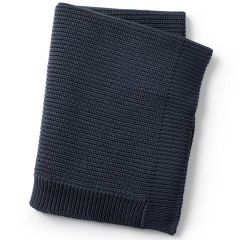 Couverture en laine tricotée