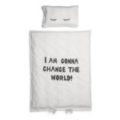 Housse de couette + taie d'oreiller