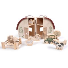 Ma ferme en bois et ses animaux