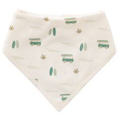 Bavoir bandana à pression