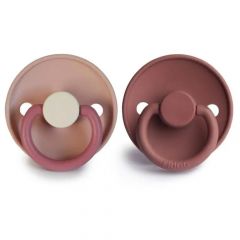 Sucette Frigg Color Latex - 2pcs - 0-6m