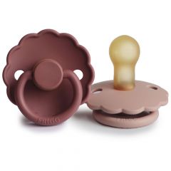 Sucette Frigg Daisy Latex - 2pcs - 0-6m