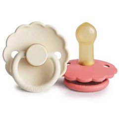 Sucette Frigg Daisy Latex - 2pcs - 6-18m
