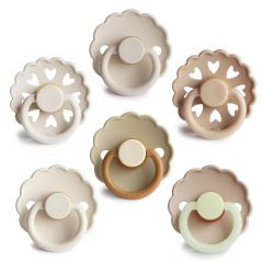 Sucette Frigg Latex 6 pcs - 6-18m