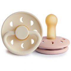 Sucette Frigg Moon Latex - 2pcs - 6-18m