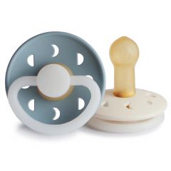 Sucette Frigg Moon Night Latex - 2pcs - 6-18m