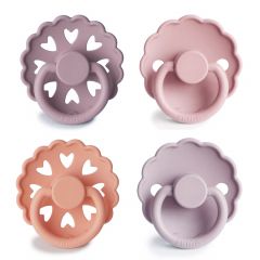 Sucette Frigg Silicone 4 pcs - 6-18m
