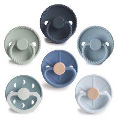 Sucette Frigg Silicone 6 pcs - 0-6m