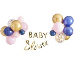 Guirlande Baby Shower avec ballons
