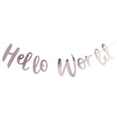 Guirlande Hello World