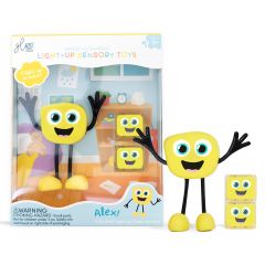 Personnage + 2 cubes lumineux