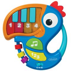 Toucan pour apprendre le piano et les chiffres