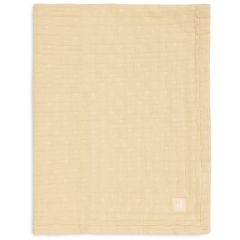 Couverture berceau gaze de coton 75 x 100 cm - Jacquard
