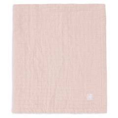 Couverture berceau gaze de coton 75 x 100 cm - Jacquard